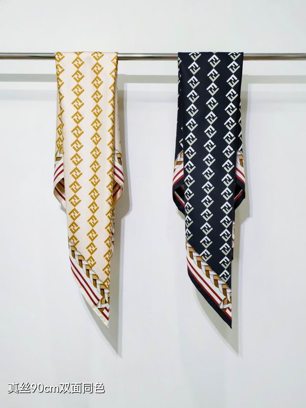 Fendi Silk Scarf 90X90cm E041848